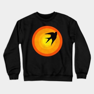 Caged Bird Sunrise Crewneck Sweatshirt